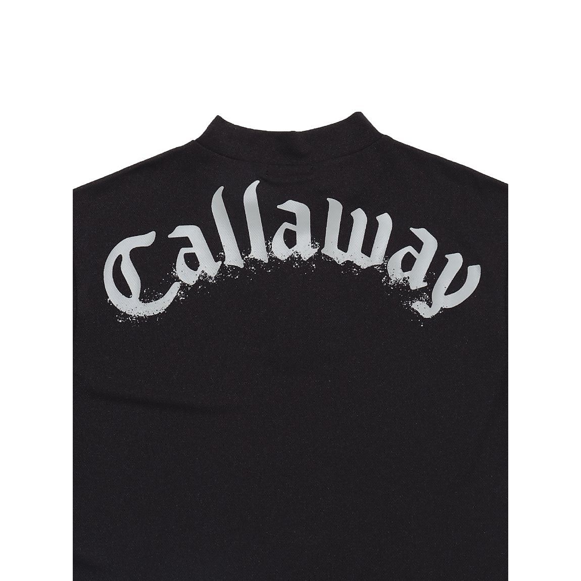 半袖モックネックシャツ