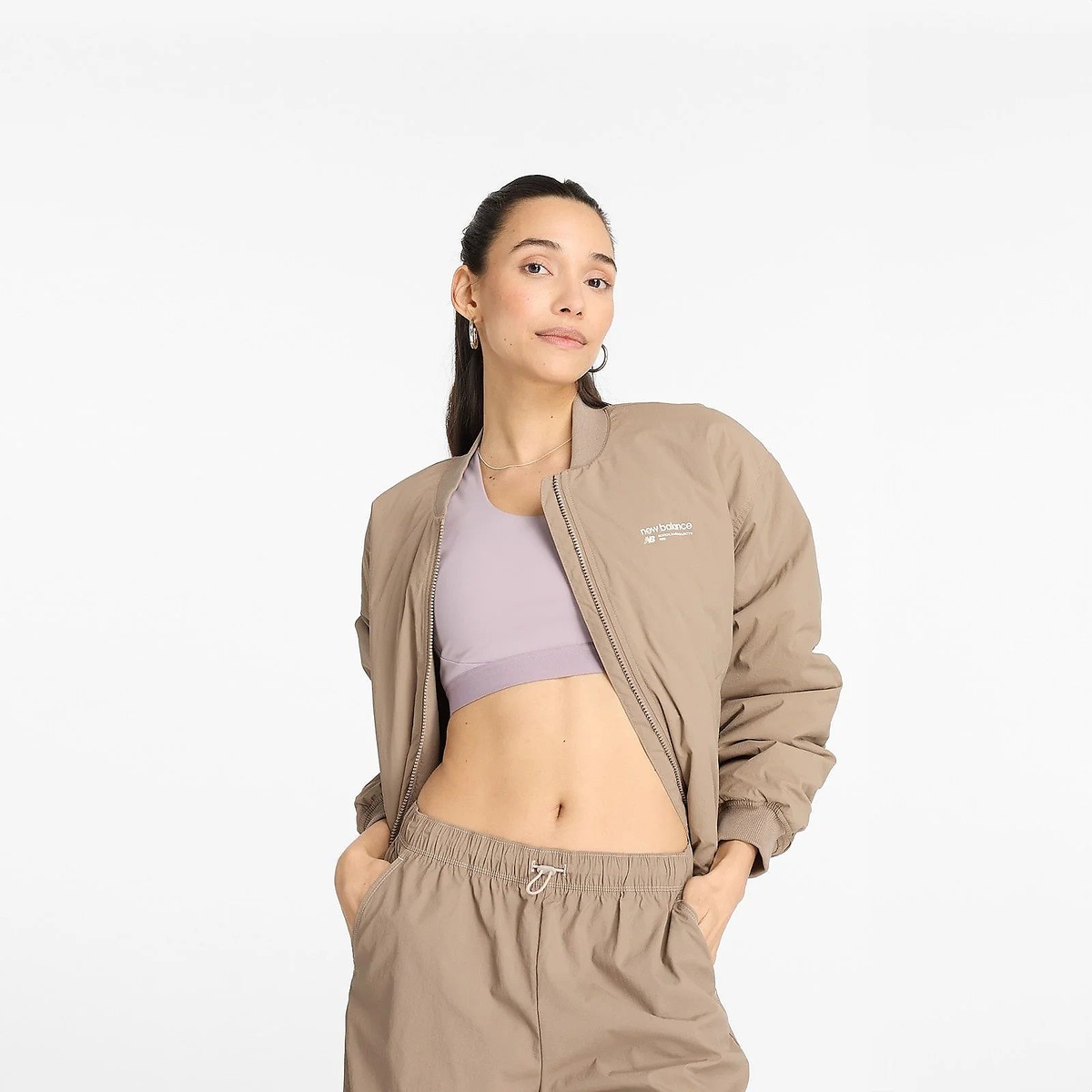 Linear Heritage ウーブンパデッドボンバージャケット