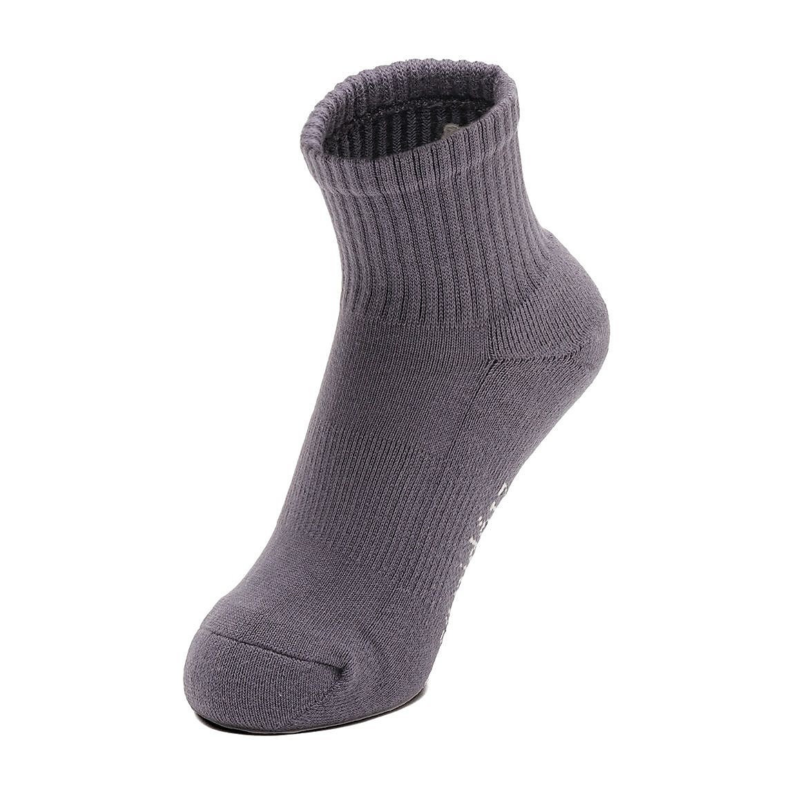 2足組パイル編 刺繍ソックス:ショート