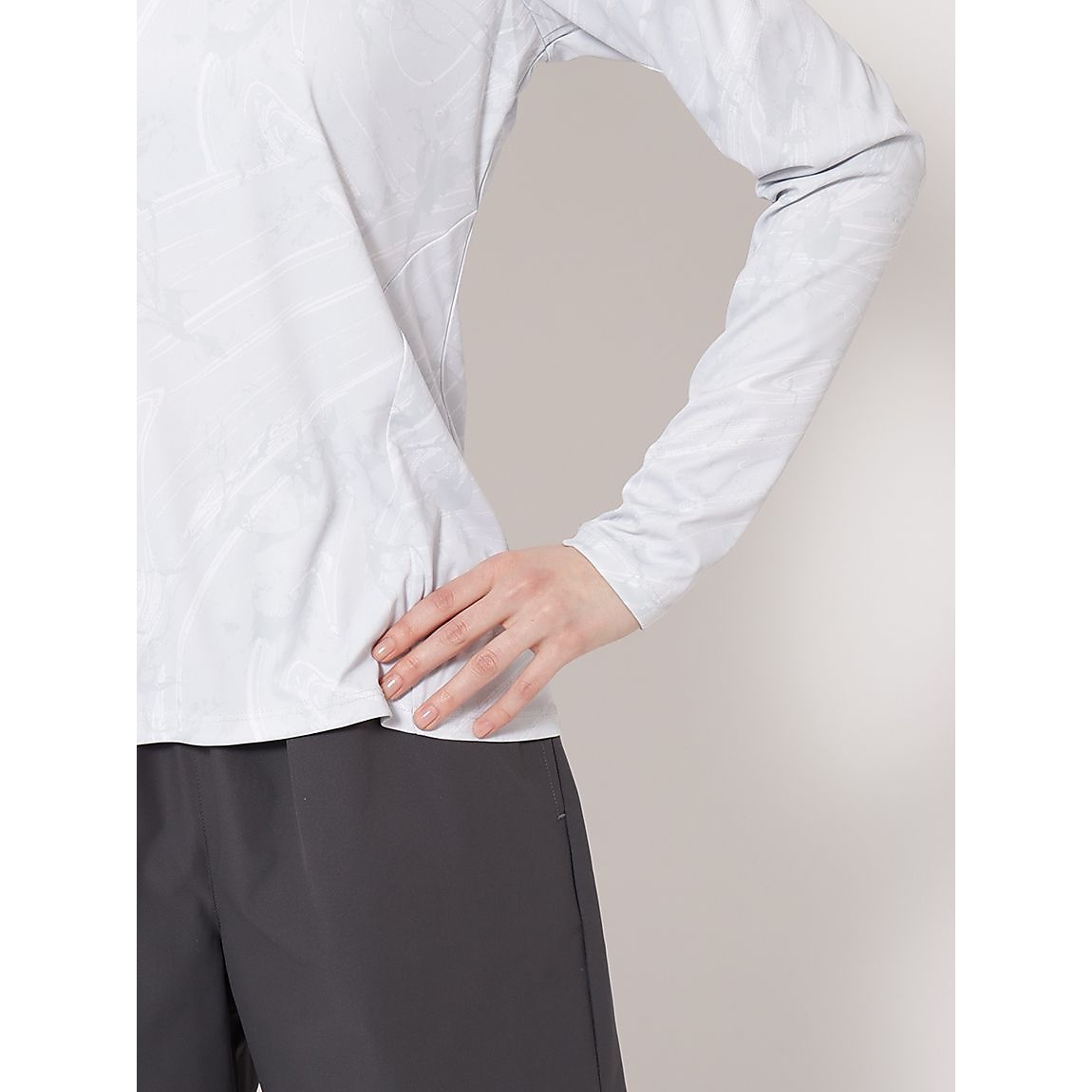 ドライスムース for RUN クルーネック長袖Tシャツ LADIES