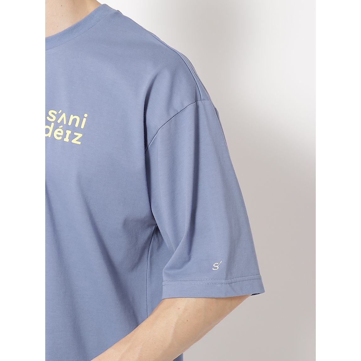 コットンポリエステル オーバーサイズTシャツ UNISEX