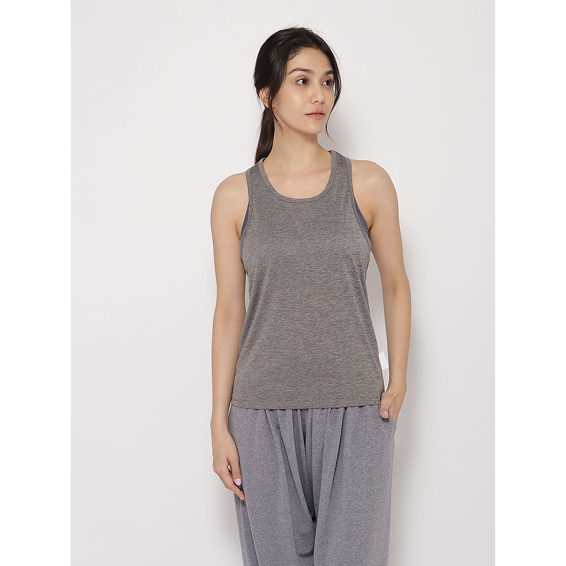 スラブ天竺×カチオン杢天竺 Tシャツ & タンク LADIES