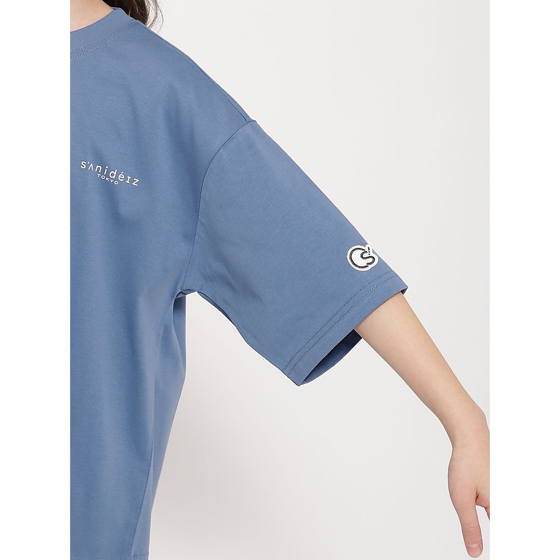 「Berry Bear」シリーズ チェッカープリントTシャツJUNIOR