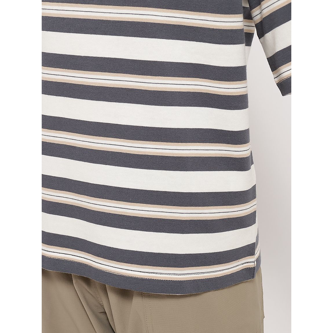 「Berry Bear」シリーズ マルチボーダーTシャツ JUNIOR