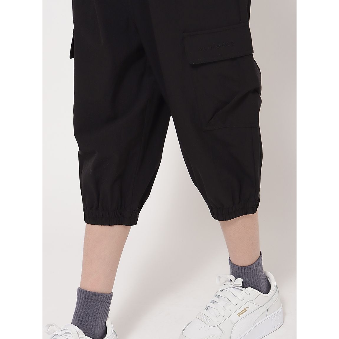 ナイロンストレッチ クロップトカーゴパンツJUNIOR