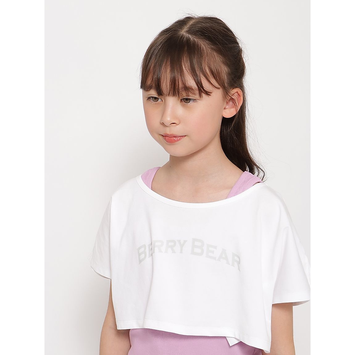 「Berry Bear」シリーズ ショートトップス×タンクセットGIRLS