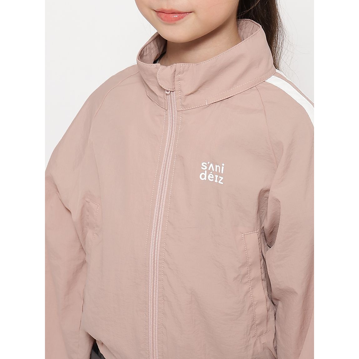 NYワッシャー スタンドカラーブルゾン GIRLS