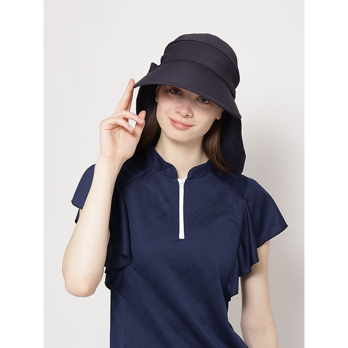 「暑い日のスタンダード。」 ナイロンカノコ4WAYサンバイザー