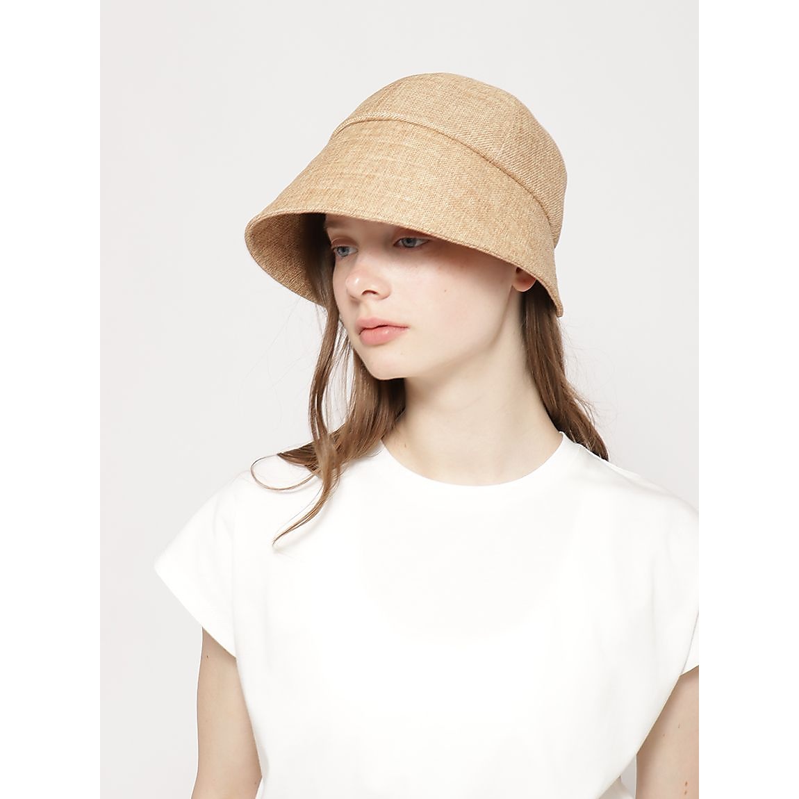 ライクアストロー ワイドブリムハット