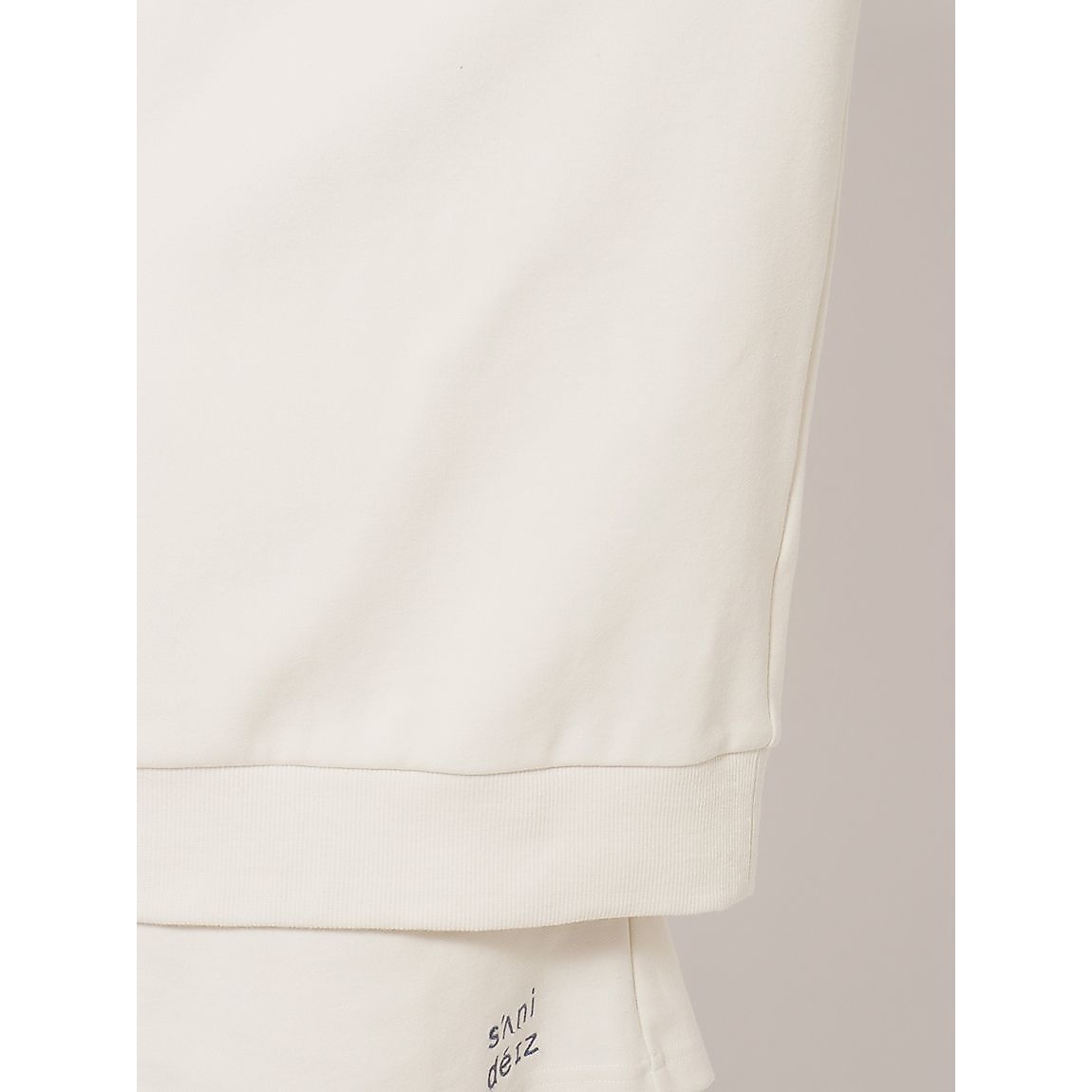 コットンPEスウェット クルーネック半袖 UNISEX