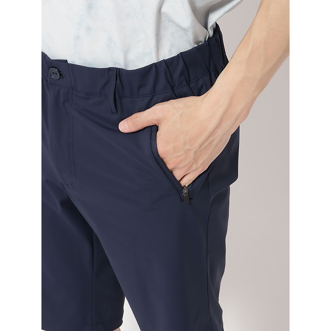 ナイロンPUトリコット トレッキングハーフパンツ MENS