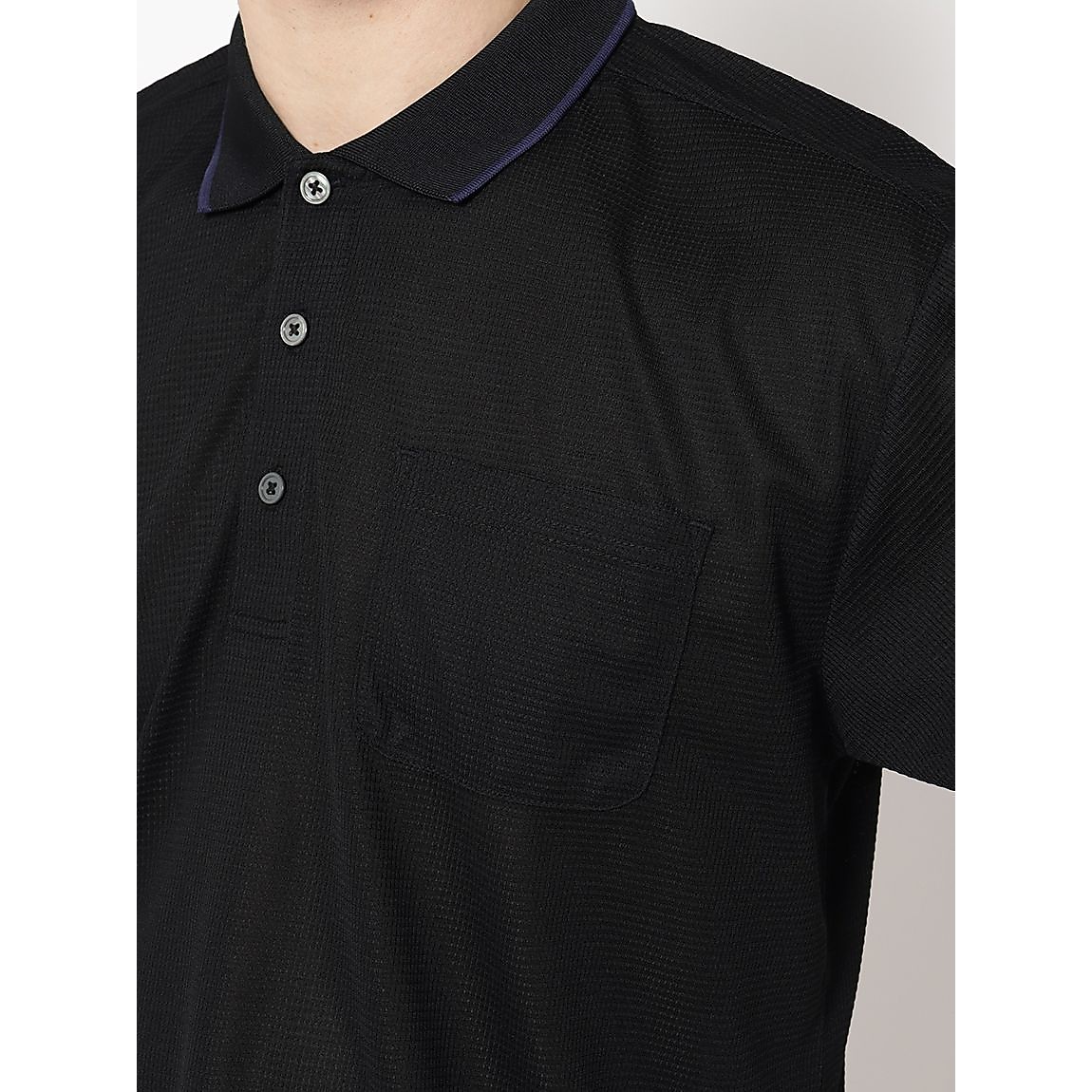 軽量ワッフルジャージ ポロシャツ半袖 MENS