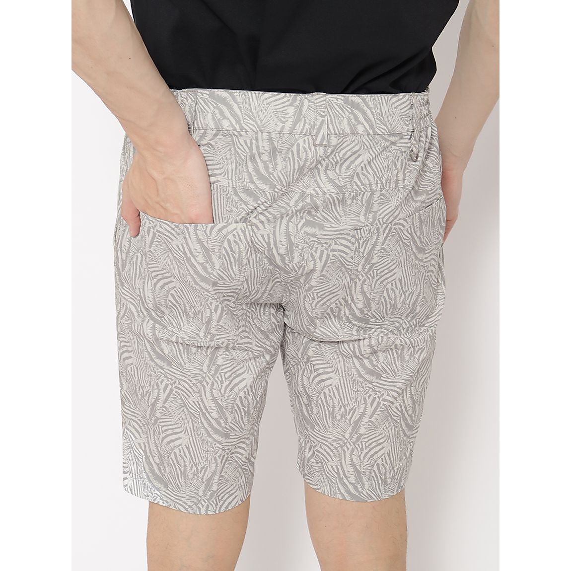 PEストレッチ for GOLF ボタニカルハーフパンツMENS