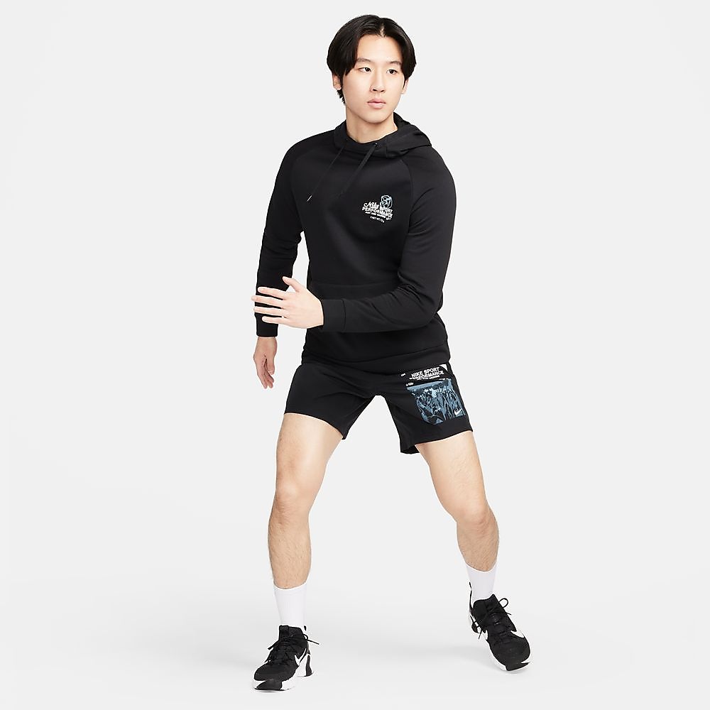 ナイキ DF グラフィック プルオーバー L/S フーディ