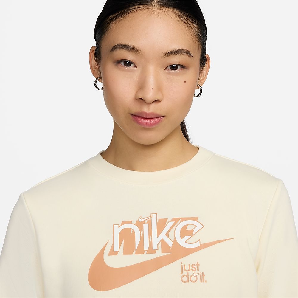 ナイキ ウィメンズ NSW クラブ フリース FT GX L/S クルー