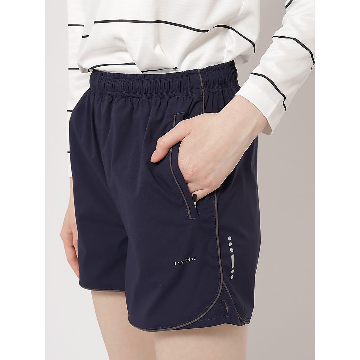 軽量 はっ水 ストレッチ for RUN ショートパンツ LADIES