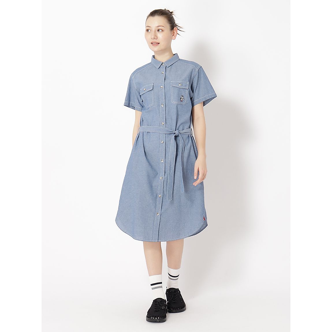 Beaver Yarn-Dyed Chambray S/S Dress