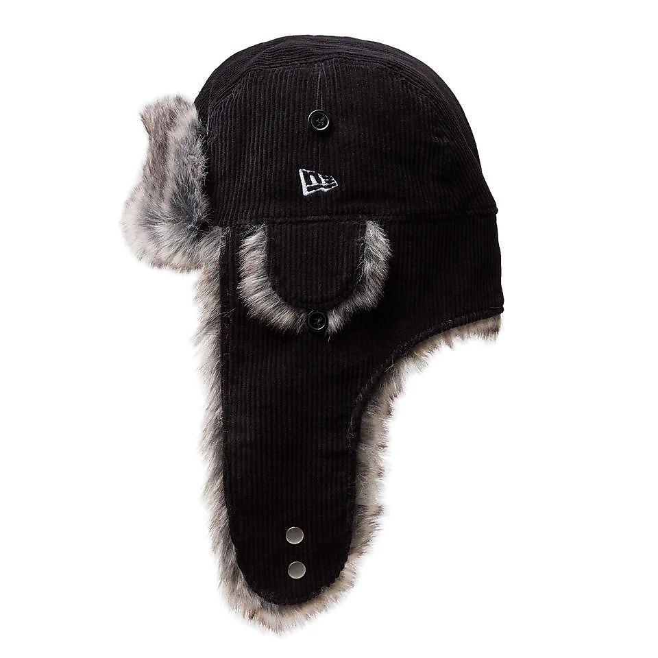 TRAPPER 8W CORDUROY BLK