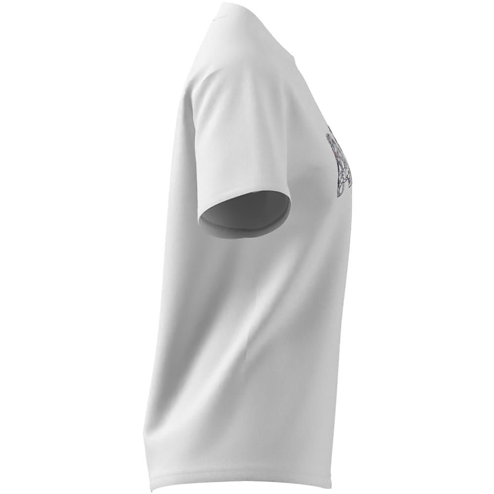 W LOGO FLWR グラフィック Tシャツ