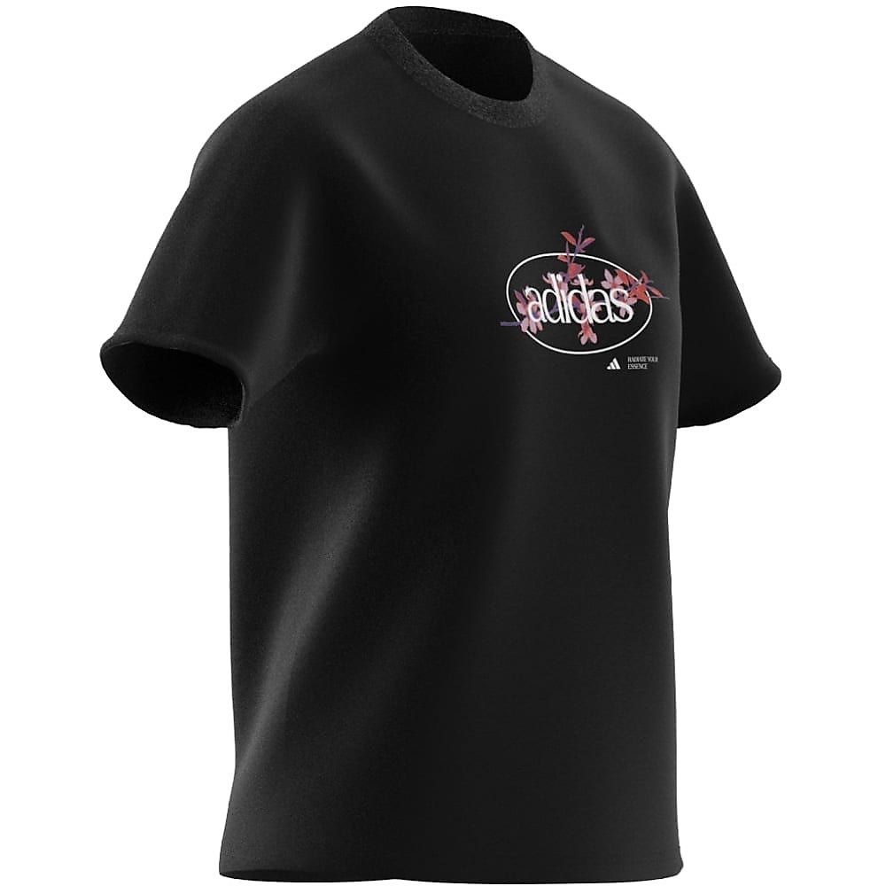 W FLORAL グラフィック Tシャツ