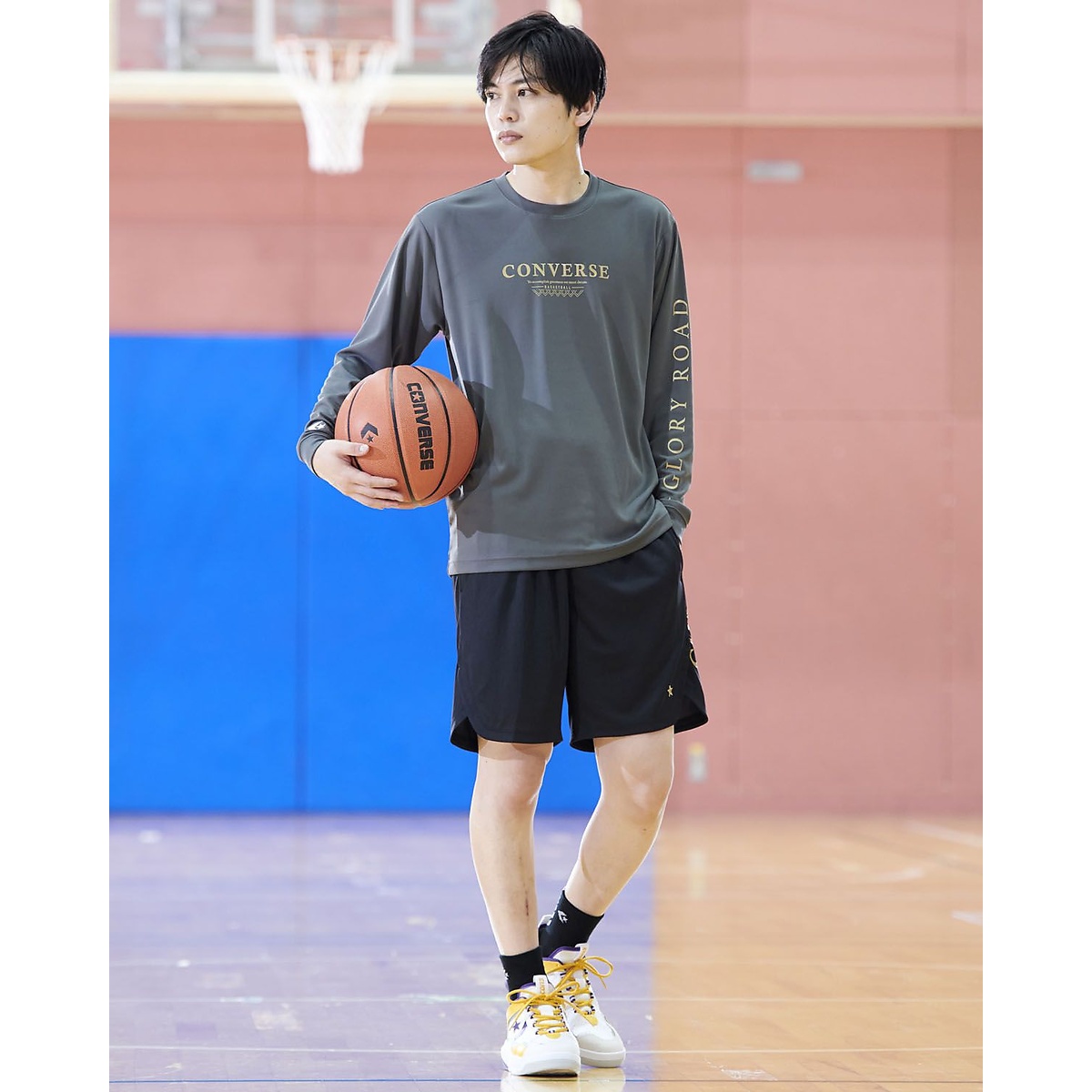 GSプリントロングスリーブシャツ(GS PRINT  LONG SLEEVE SHIRT)