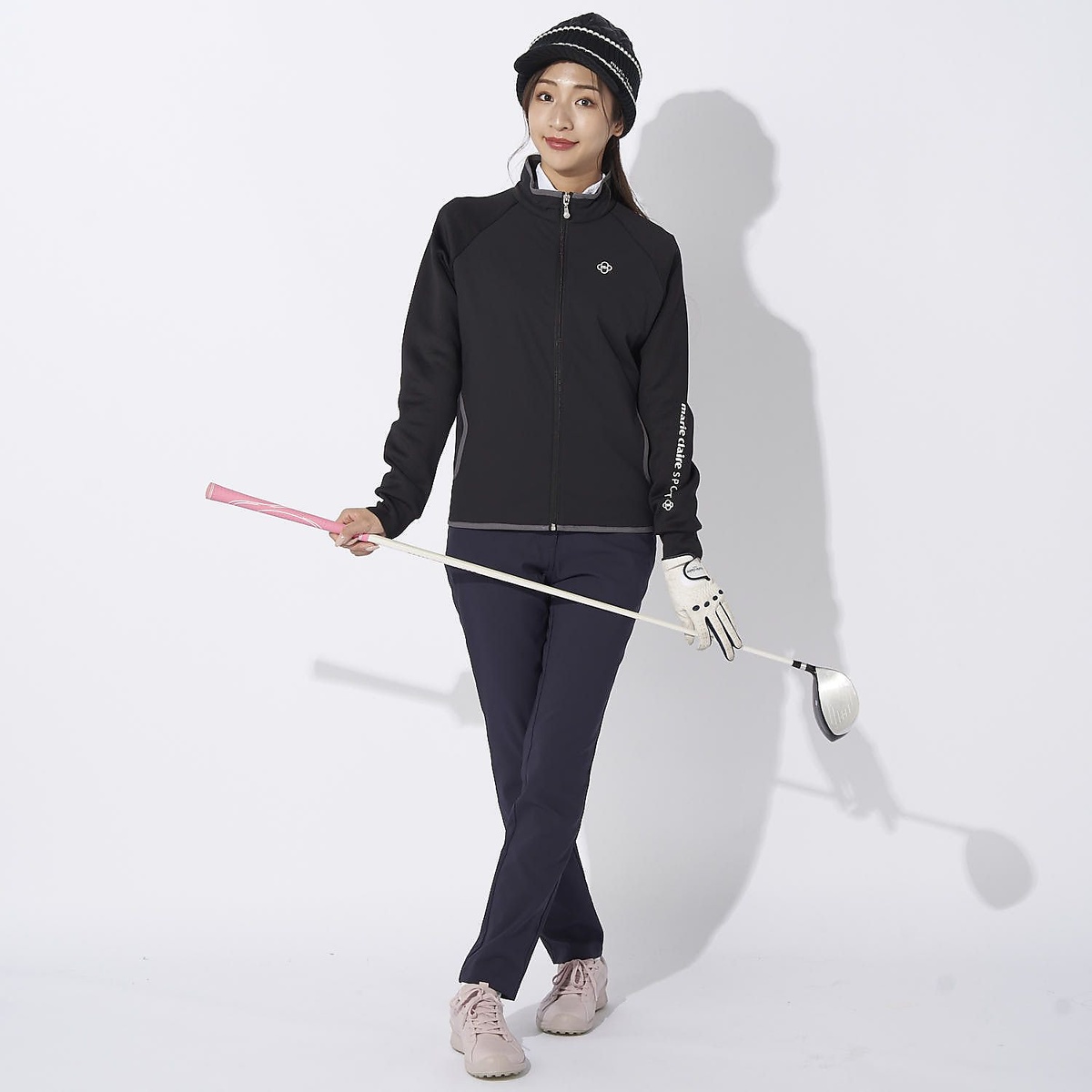 マリ.クレール ハイブリッドブルゾン