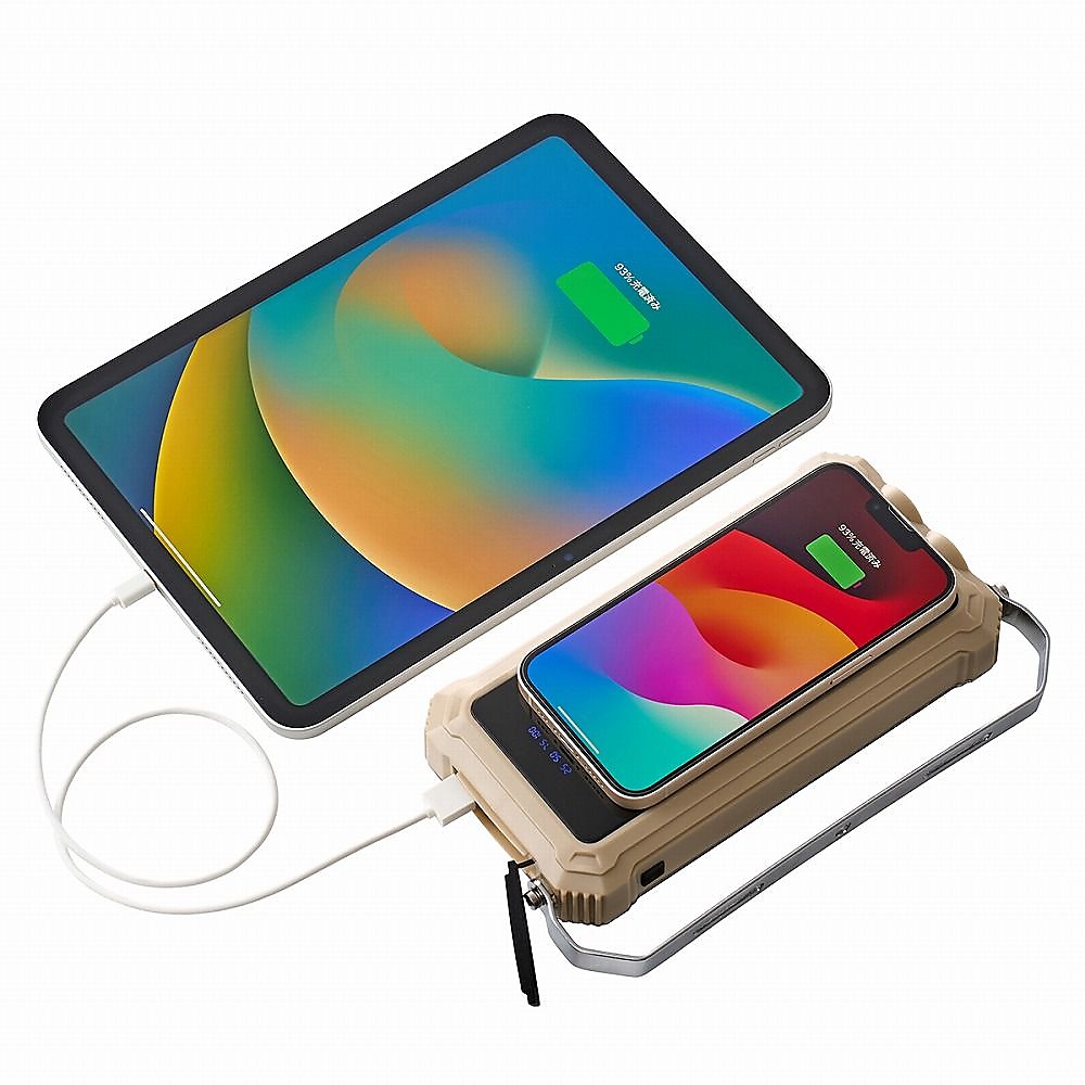 野電 パワーストックランタン2000・スマートワイヤレス