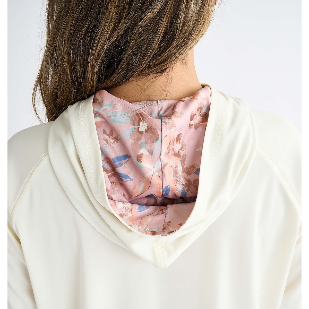 ARTSY FLORAL LOGO PARKA