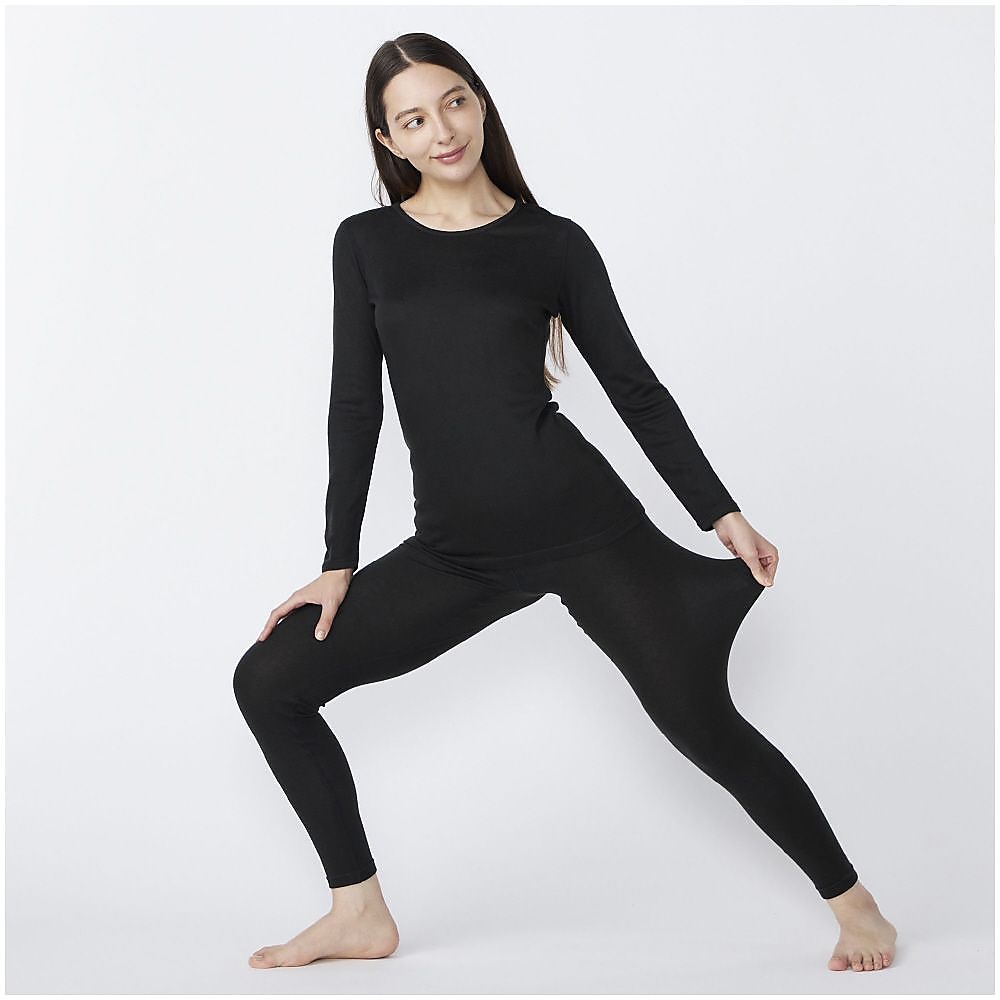 プレミアホットインナー　ブレスサーモ　中厚 for Daily ロングタイツW