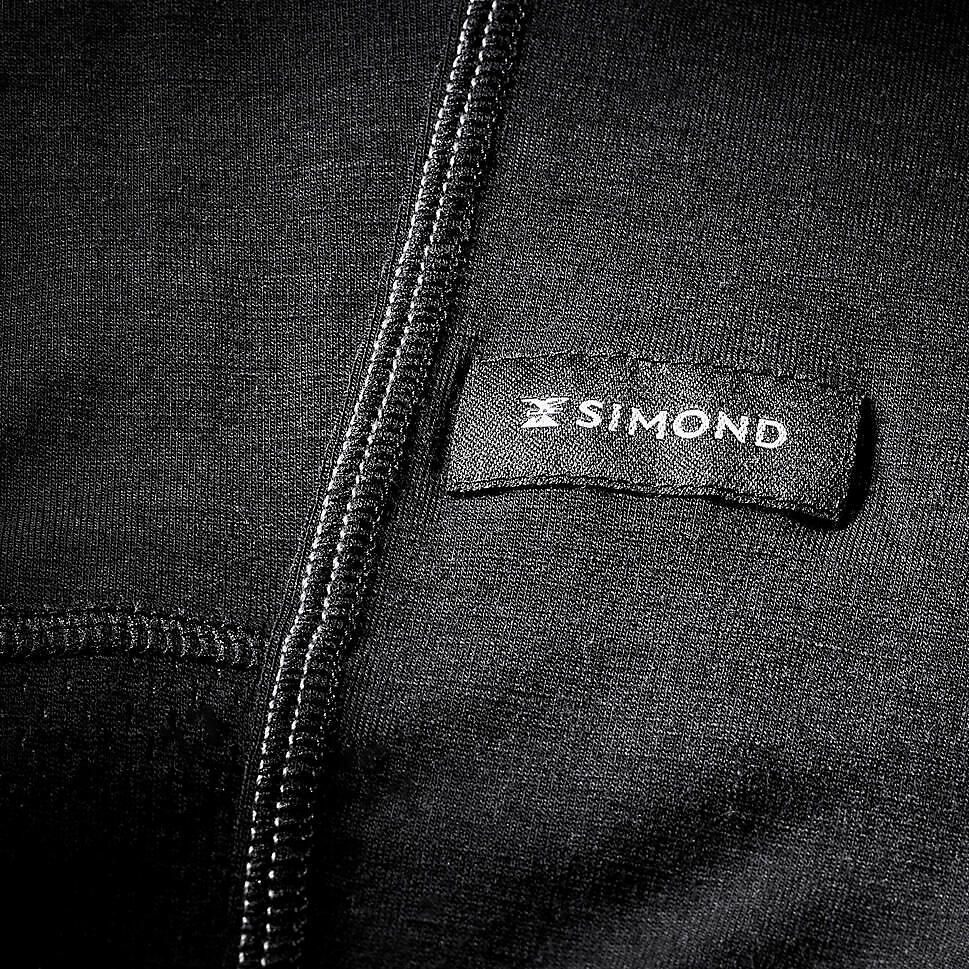 MENSメリノタイツ　ブラック