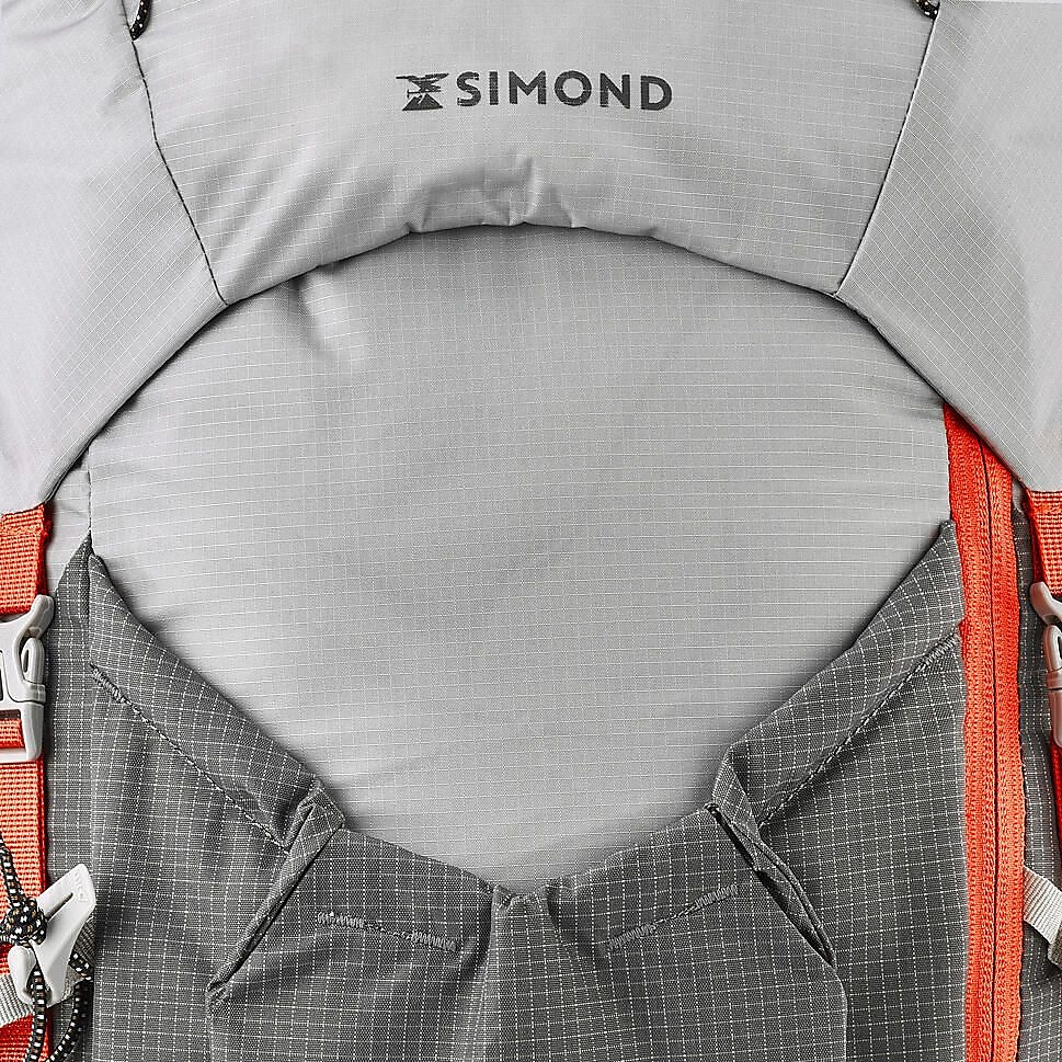 ハイキングレディースバックパック45－55LGRY