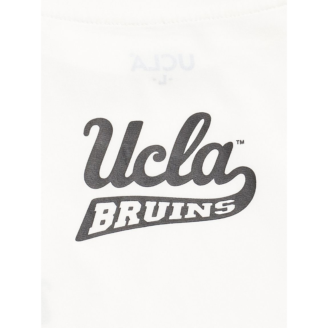 UCLAドライTシャツチャコール