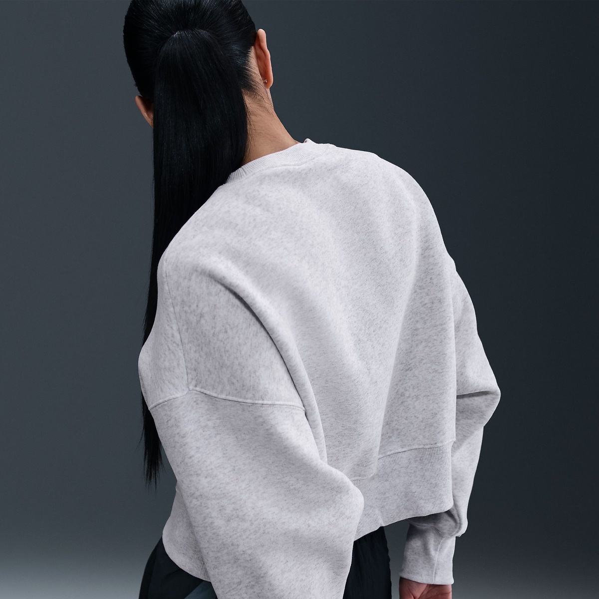 ナイキ ウィメンズ NSW フェニックス フリース L/S クルー OOS