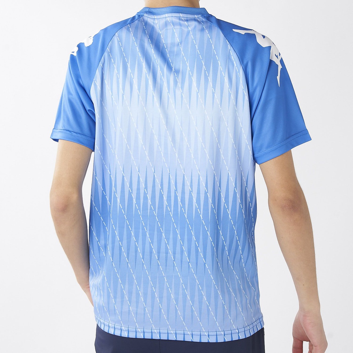 Kappa Jr 半袖シャドー柄シャツ