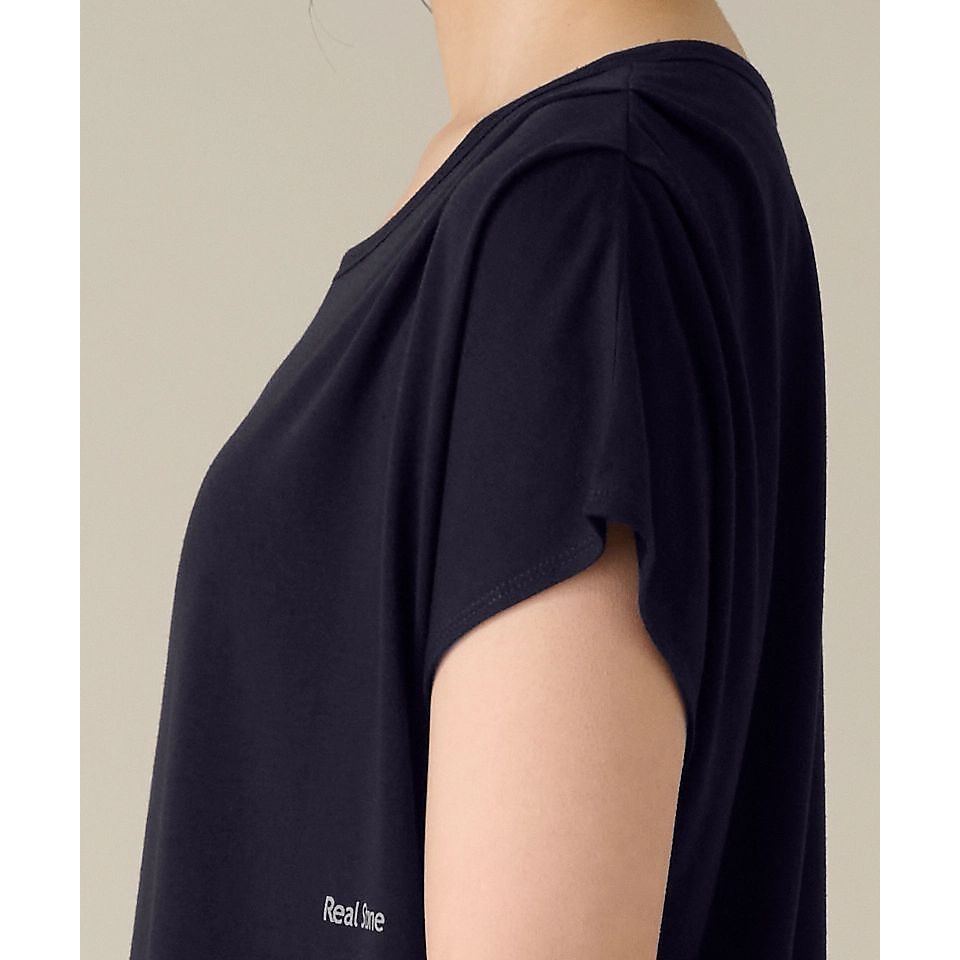 Real Stone フレンチスリーブトップ NV