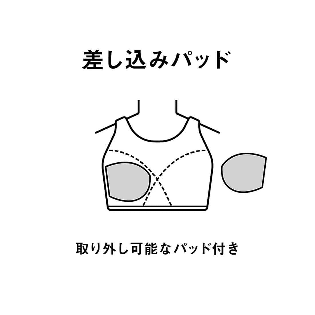 フィットネスセパレート(カバーバック・ミドルレッグ・差し込みパッド)