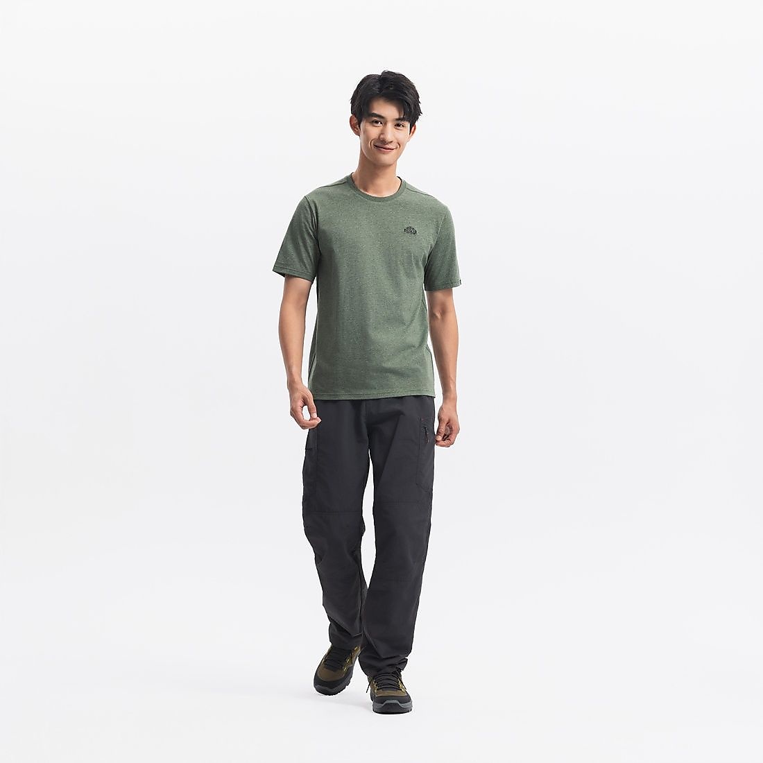 Decathlon メンズ パンツ TREK 100 AF GRY