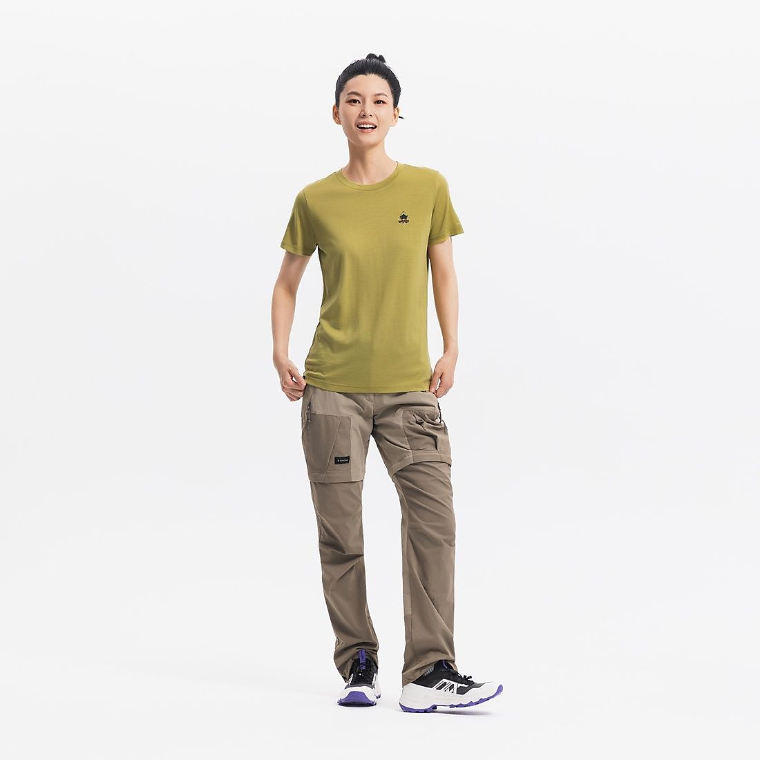 SIMOND レディース Tシャツ TRAVEL 500 WOOL KAK