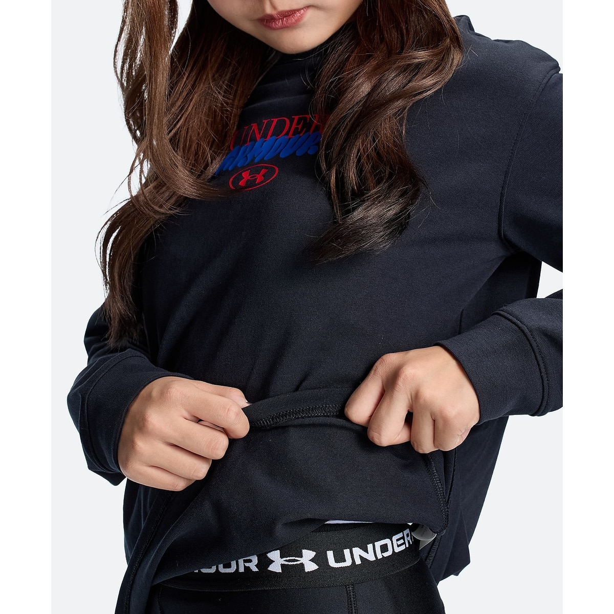 UA HEAVYWEIGHT COTTON GRAPHIC LONG SLEEVE T-SHIRT