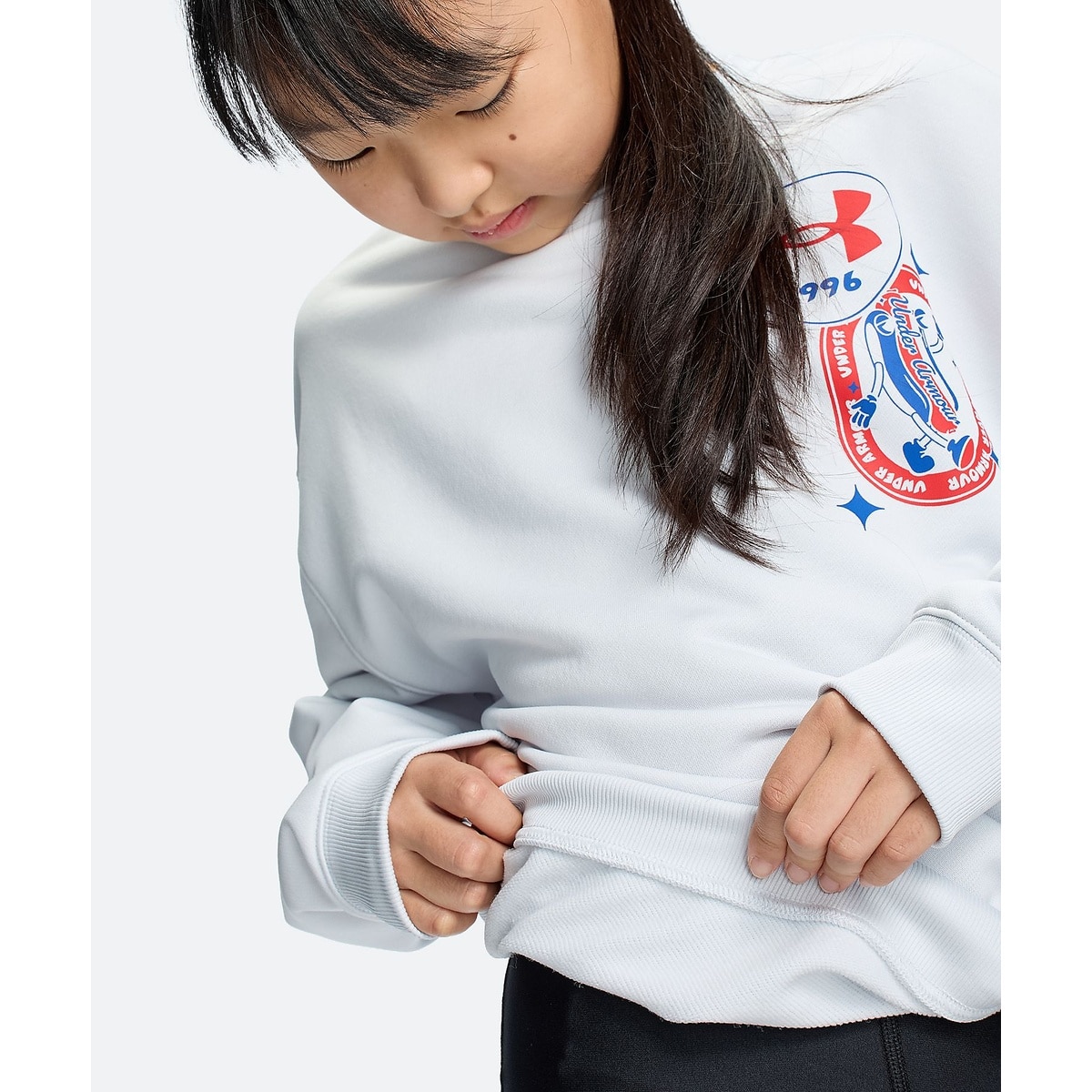 UA RIVAL LIGHTWEIGHT TERRY OVERSIZED CREW