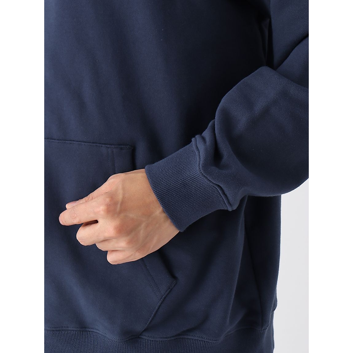 SP LOGO ZIP UP HOODIE XL BLACK