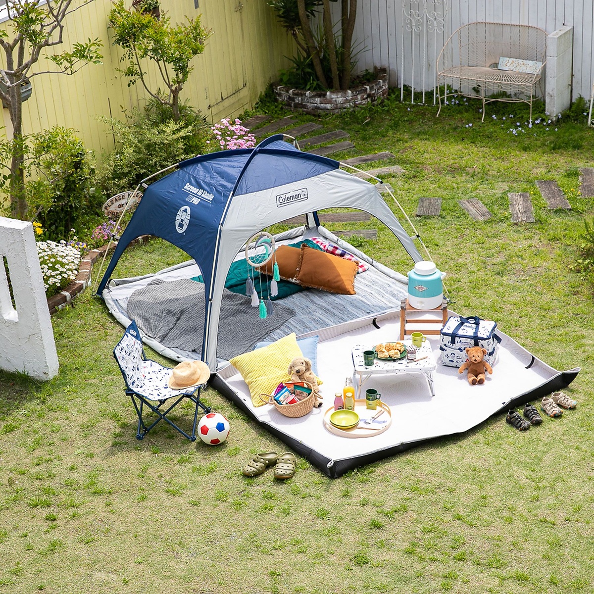 スクリーンＩＧシェード （ネイビー/グレー）