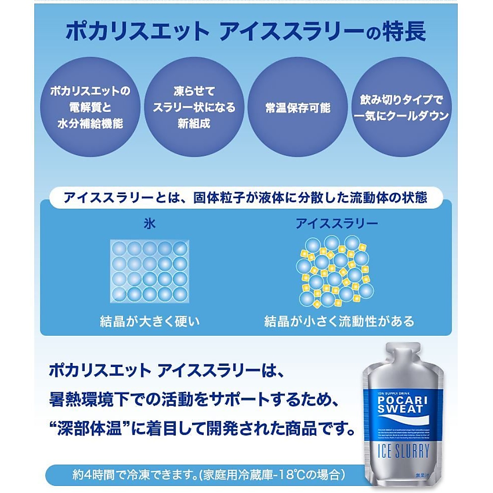ポカリスエットアイススラリー