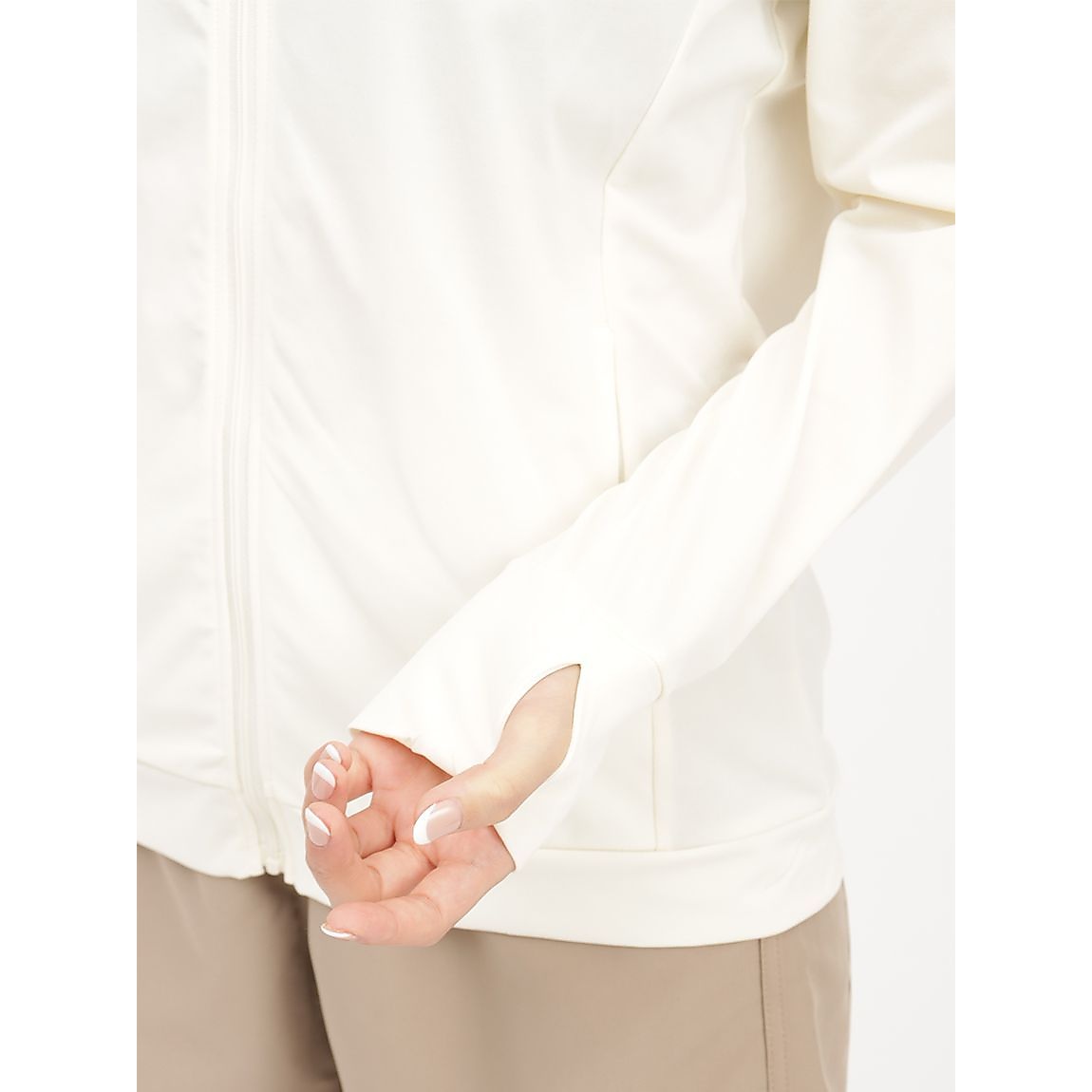 PWYAQA防蚊ジップロングレディース(BK)