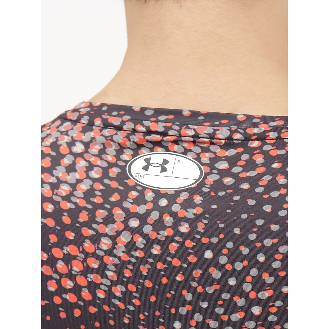 UA HEATGEAR ARMOUR LONG SLEEVE PRINTED SHIRT