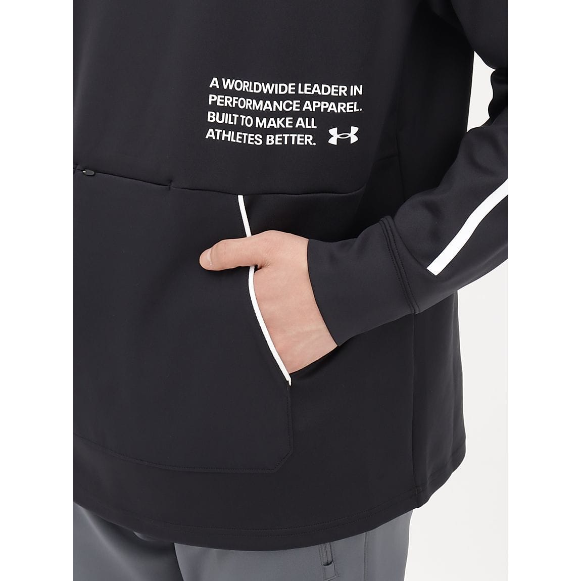 UA ARMOUR KNIT HOODIE