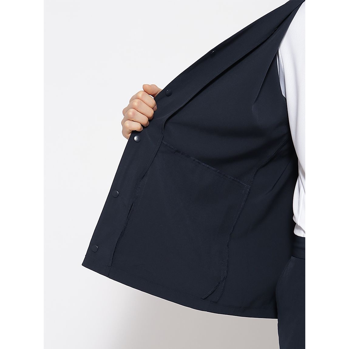 ソフトライトテックス ノーカラージャケット MENS