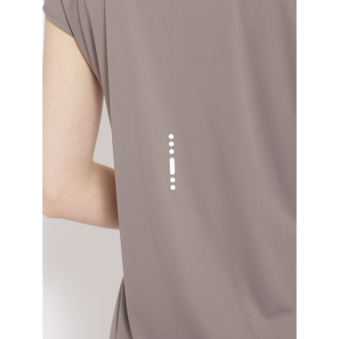 for RUN  軽量ドライスムース チュニックTシャツ LADIES