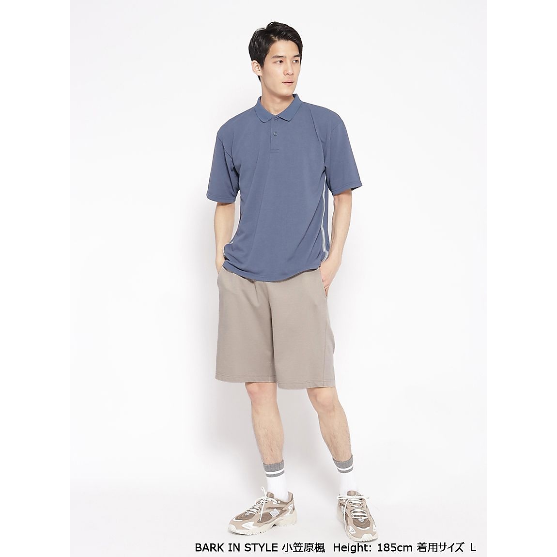 コットンミニ裏毛 ハーフパンツ MENS