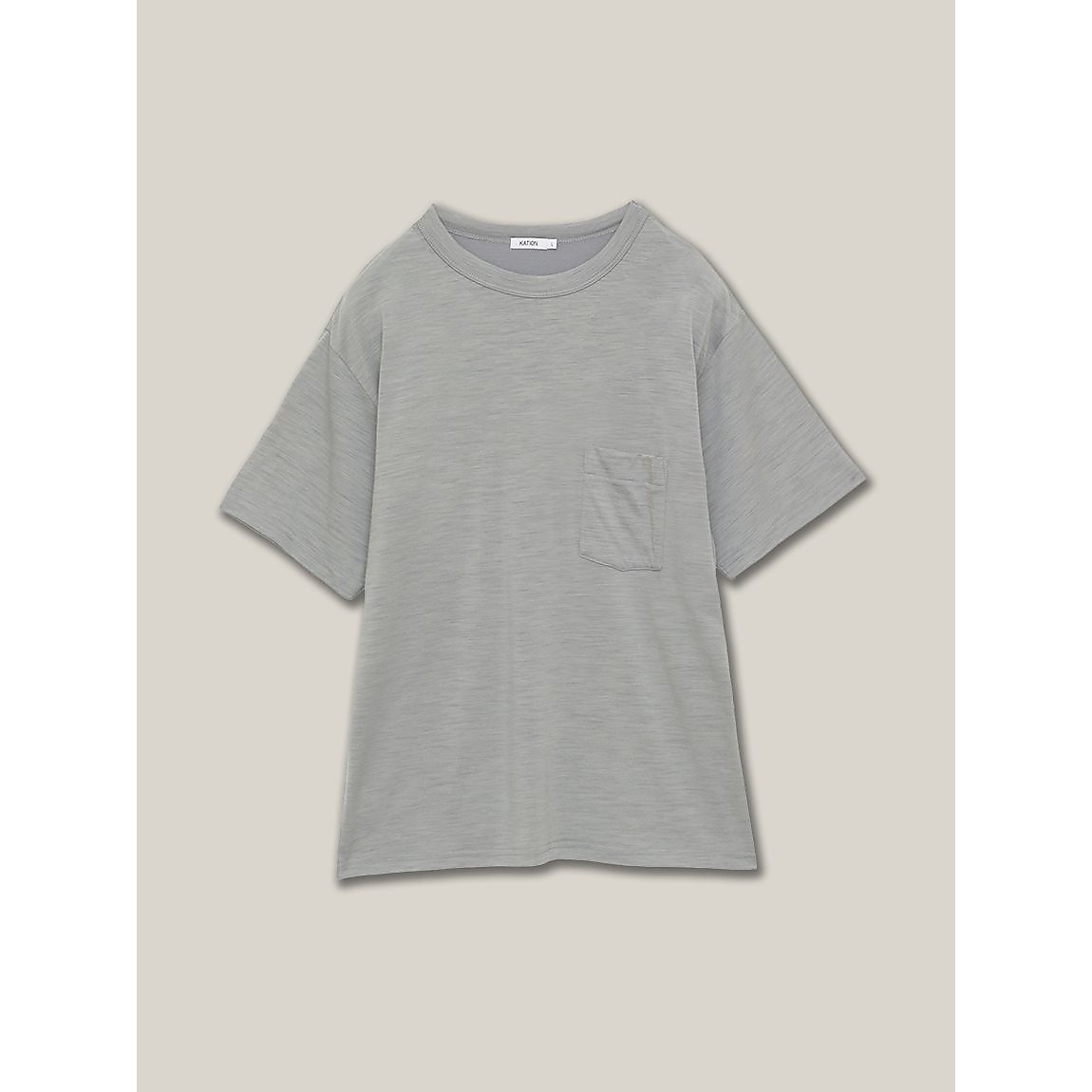 メリノウール レギュラーポケットTシャツ MENS